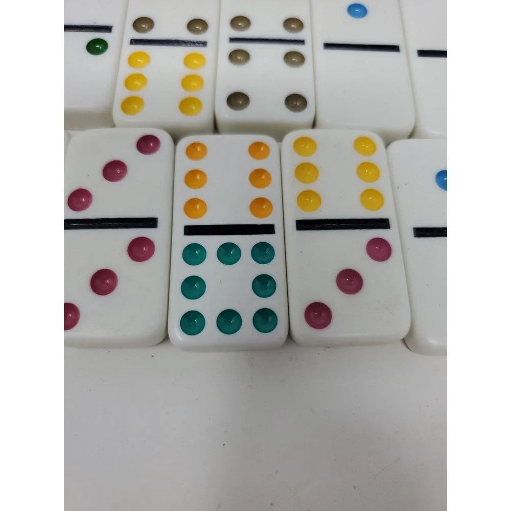 CARDINAL  JUMBO Color Dot Dominoes Replacement Piece all 57